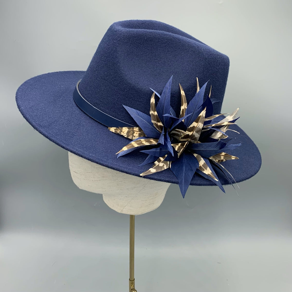 Phoenix - Navy blue fedora